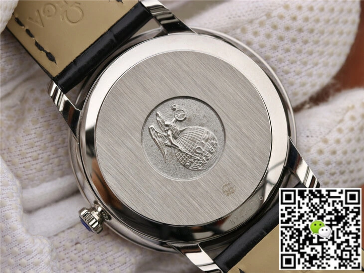 Omega De Ville 424.13.40.20.02.003 MKS Factory 1:1 Best Edition Replica Watch Black Leather Strap